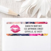 口紅ディストリビューターリップキス差出人住所ラベル ラベル (インサイチュ)