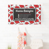 口紅ディストリビューターレッドキスパーティー/トレードショー 横断幕 (インサイチュ)