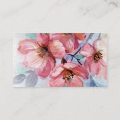 口紅ディストリビューター水カラーキスプレーンバック 名刺 (裏面)