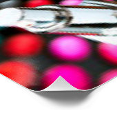 口紅メイクアップファッションデザイン ポスター (コーナー)