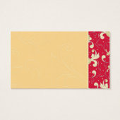 口紅レッド、金ゴールド、クリスチャン、結婚式の引き出物 (裏面)