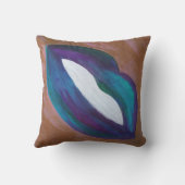 口紅抽象芸術 |リップガーリーキスXOXO Diva Glam アウトドアクッション (裏面)