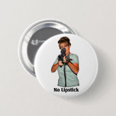 口紅無し 缶バッジ (正面&裏面)