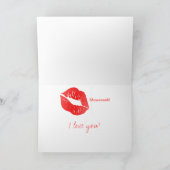 口紅 カード (内部)