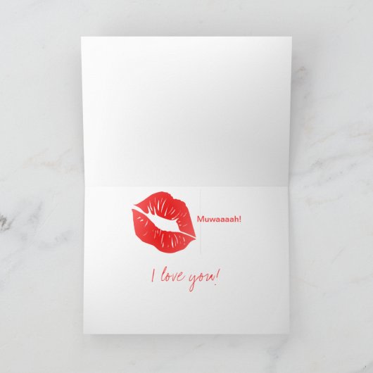 口紅 カード (内部)