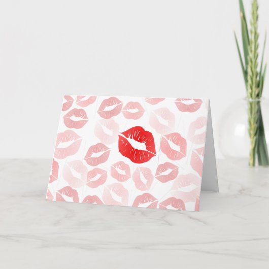 口紅 カード (正面)