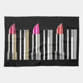 口紅 キッチンタオル