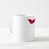 口紅 コーヒーマグカップ (正面左)