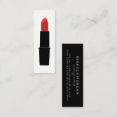口紅 スキニー名刺 (正面/裏面)