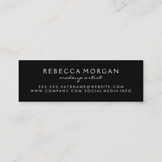 口紅 スキニー名刺 (裏面)