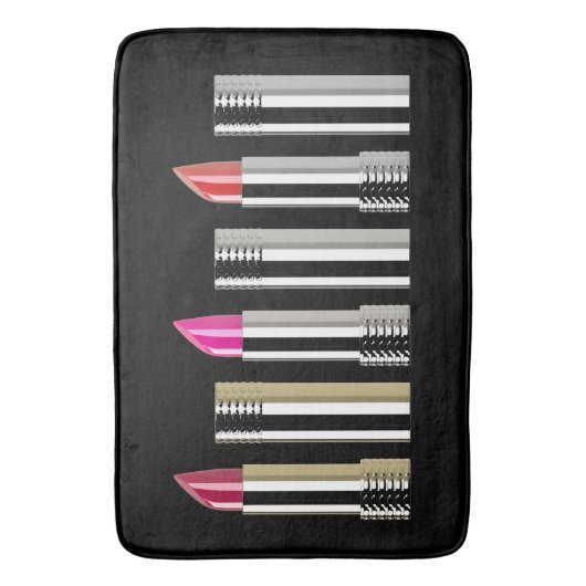 口紅 バスマット (正面縦)