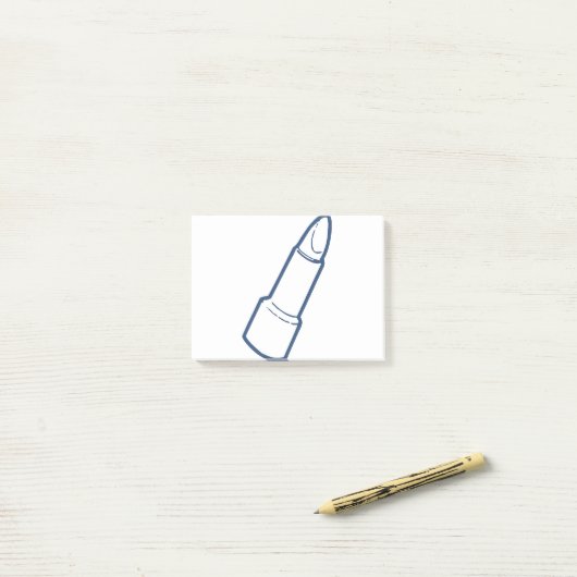 口紅 ポストイット (デスク上)