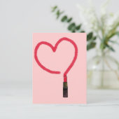 口紅 ポストカード (スタンド正面)