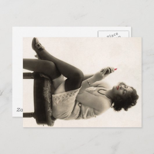 口紅 ポストカード (正面/裏面)