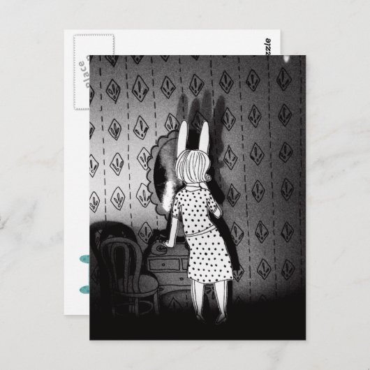 口紅 ポストカード (正面/裏面)