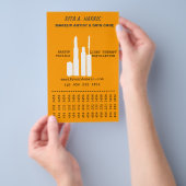 口紅 メイクアップ アーティスト 化粧品 美容 チラシ (ハンドル)