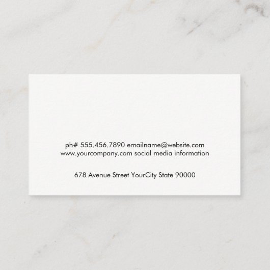 口紅 名刺 (裏面)