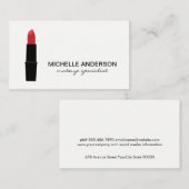 口紅 名刺 (正面/裏面)