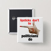 口紅 缶バッジ (正面&裏面)