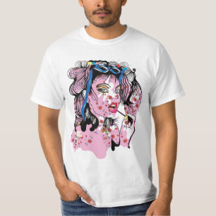 口紅 Tシャツ