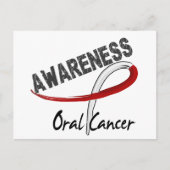 口腔がん認識度3 ポストカード (正面)