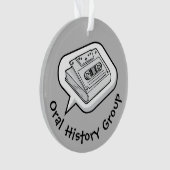 口腔の歴史 オーナメント (正面)