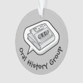 口腔の歴史 オーナメント (正面)