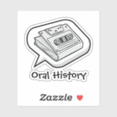 口腔の歴史 シール (シート)