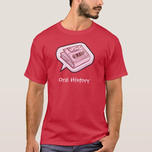 口腔の歴史 Tシャツ (正面)