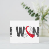 口腔ガンで勝った ポストカード (スタンド正面)