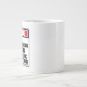 口腔警告・顎顔面外科医 ジャンボコーヒーマグカップ (正面)