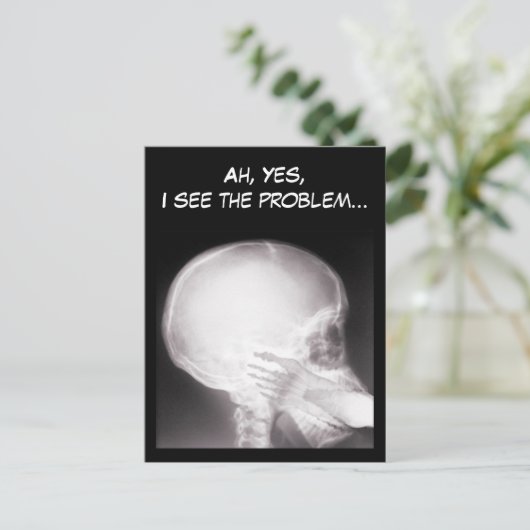 口腔X線中足 ポストカード (スタンド正面)