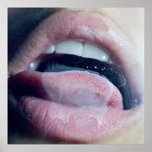 口舐め蒸気ポスター ポスター (正面)