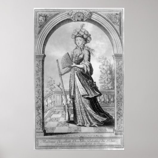 口蓋のエリザベス・シャーロット ポスター (正面)