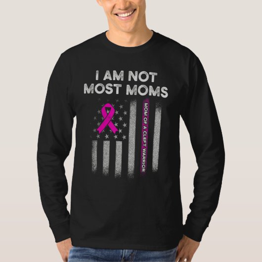 口蓋唇の最もmoms強い認識度1 tシャツ (正面)