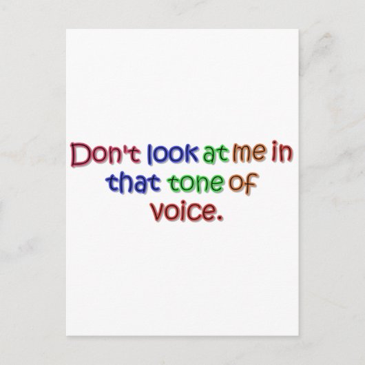 口調 ポストカード (正面)