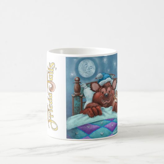 口論くまのマグ コーヒーマグカップ (中央)