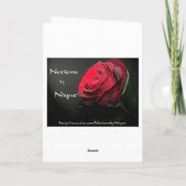 口論の卒業の価値を持つふさ カード (裏面)