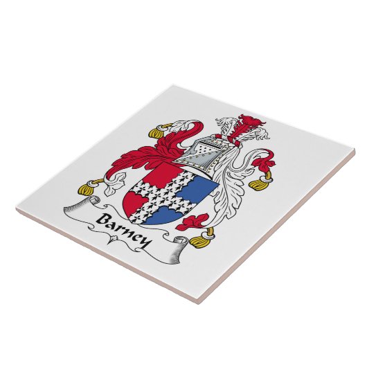 口論の家紋 タイル (側面)