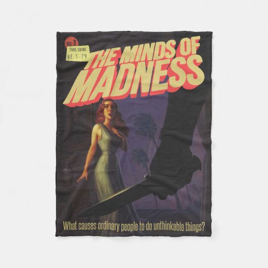 口論毛布 フリースブランケット (正面)