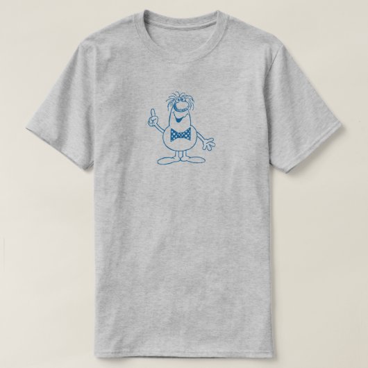 口論2 (灰色) Tシャツ (デザイン正面)