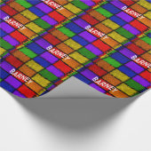 口論(男性の名前) ラッピングペーパー (角)