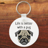 口過ぎは人生の方が好い キーホルダー (正面)