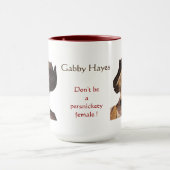 口達者なヘイェズ マグカップ (中央)