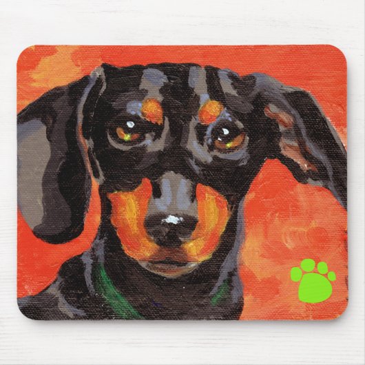 口達者なランベルト マウスパッド (正面)