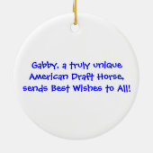 口達者な休日のオーナメント セラミックオーナメント (裏面)