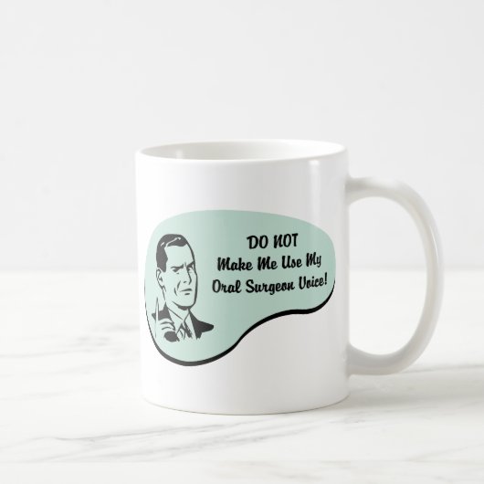 口頭外科医の声 コーヒーマグカップ (右)
