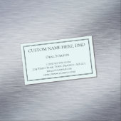 口頭外科医の磁気名刺をきれいにして下さい マグネット名刺 (インサイチュ)