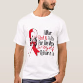 口頭蟹座のリボンの英雄私の義理の兄弟 Tシャツ (正面)