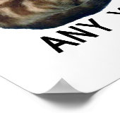 口頼髭の子猫に質問 ポスター (角)